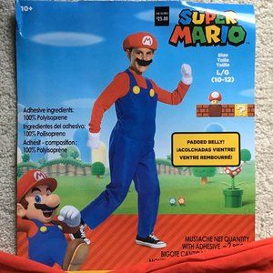Kids' Mario Costume - Super Mario Brothers - 10-12 yrs old - Halloween or Other